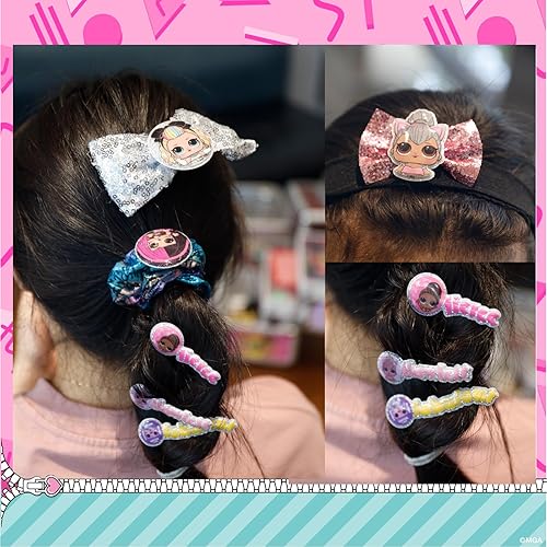 Miniatura 7 de L.O.L Surprise! Townley Girl Train Case Cosmetic Case Set incluye brillo de labios, brillo de ojos, esmalte de uñas y mucho más. Para niños y niñas