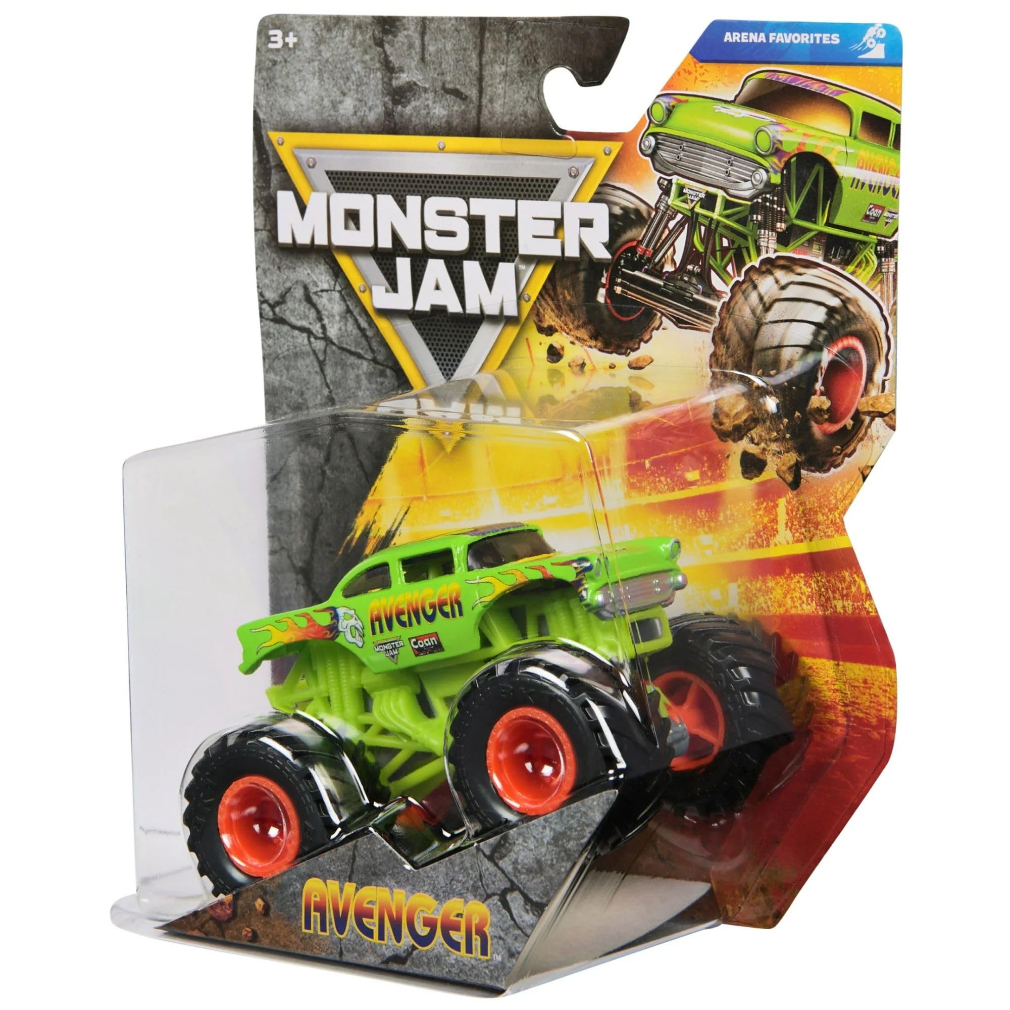 Monster Jam 2026 Official 1:64 Diecast Truck Series 45 Arena