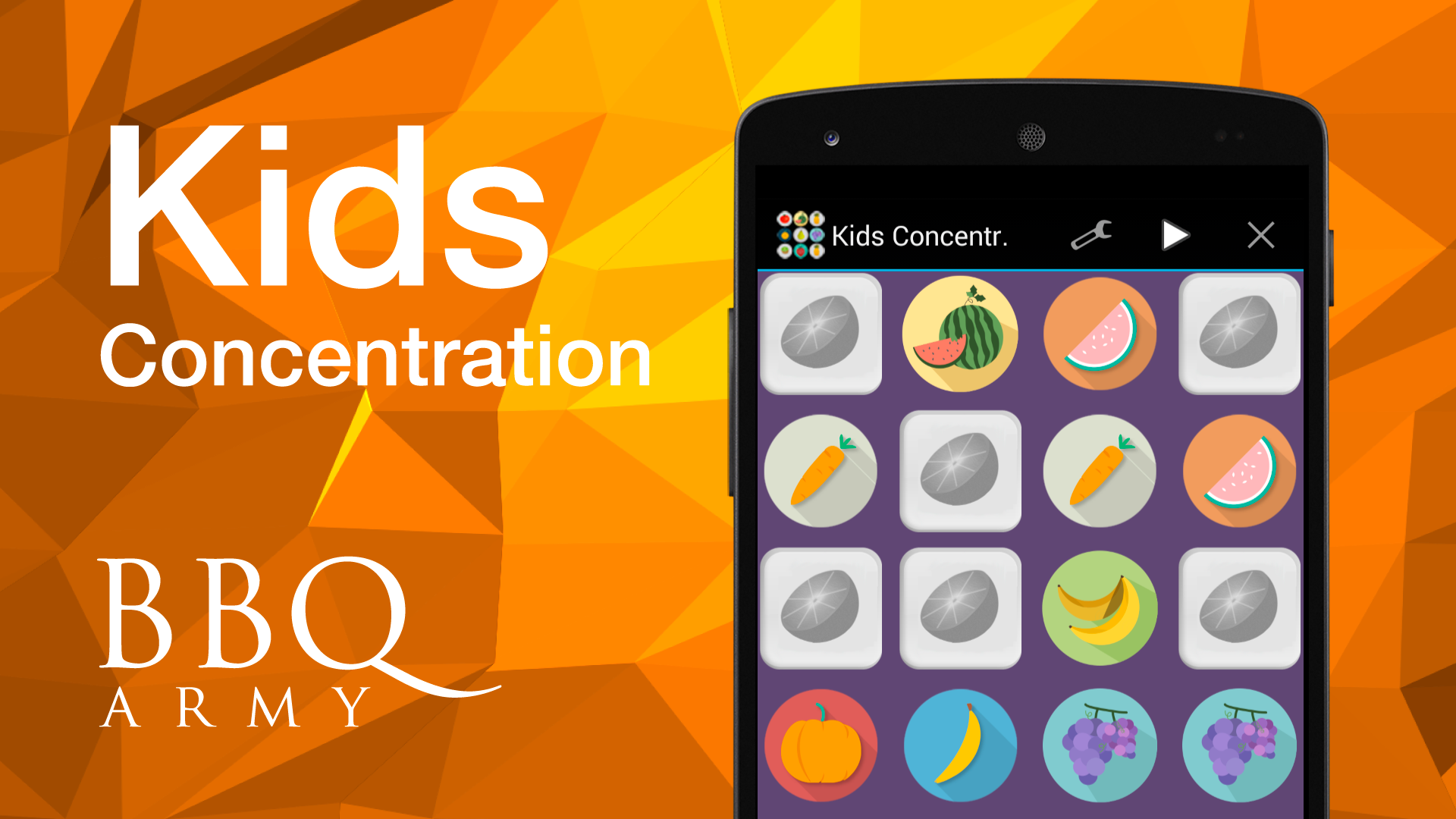 Kids Concentration Game (free) - App on Amazon Appstore