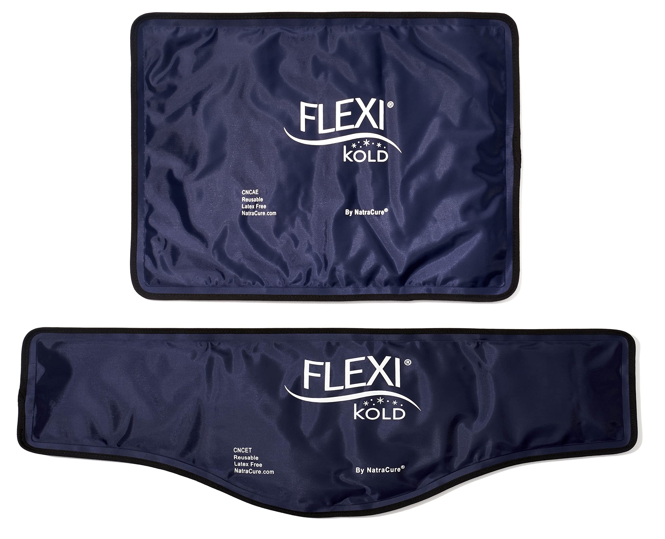 FlexiKold Standard and Neck Gel Ice Cold Packs - Sizes: Large and Neck