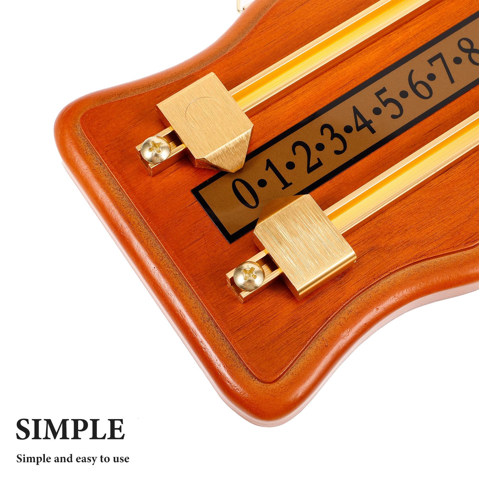 Zerodeko Tabellone Segnapunti da Biliardo Scorekeeper Riutilizzabile Tabellone Segnapunti Snooker 2 Binari Ondulato Pannello in Metallo e Density Board per Tavolo da Snooker e Partite