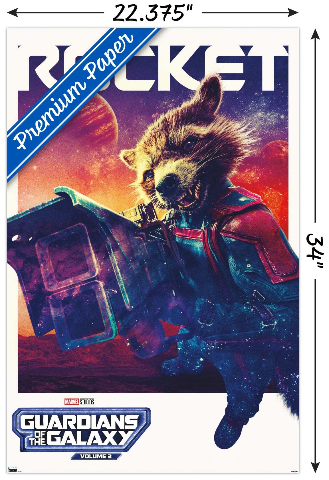 Amazon.com: Marvel Guardians of the Galaxy Vol. 3 - Rocket One