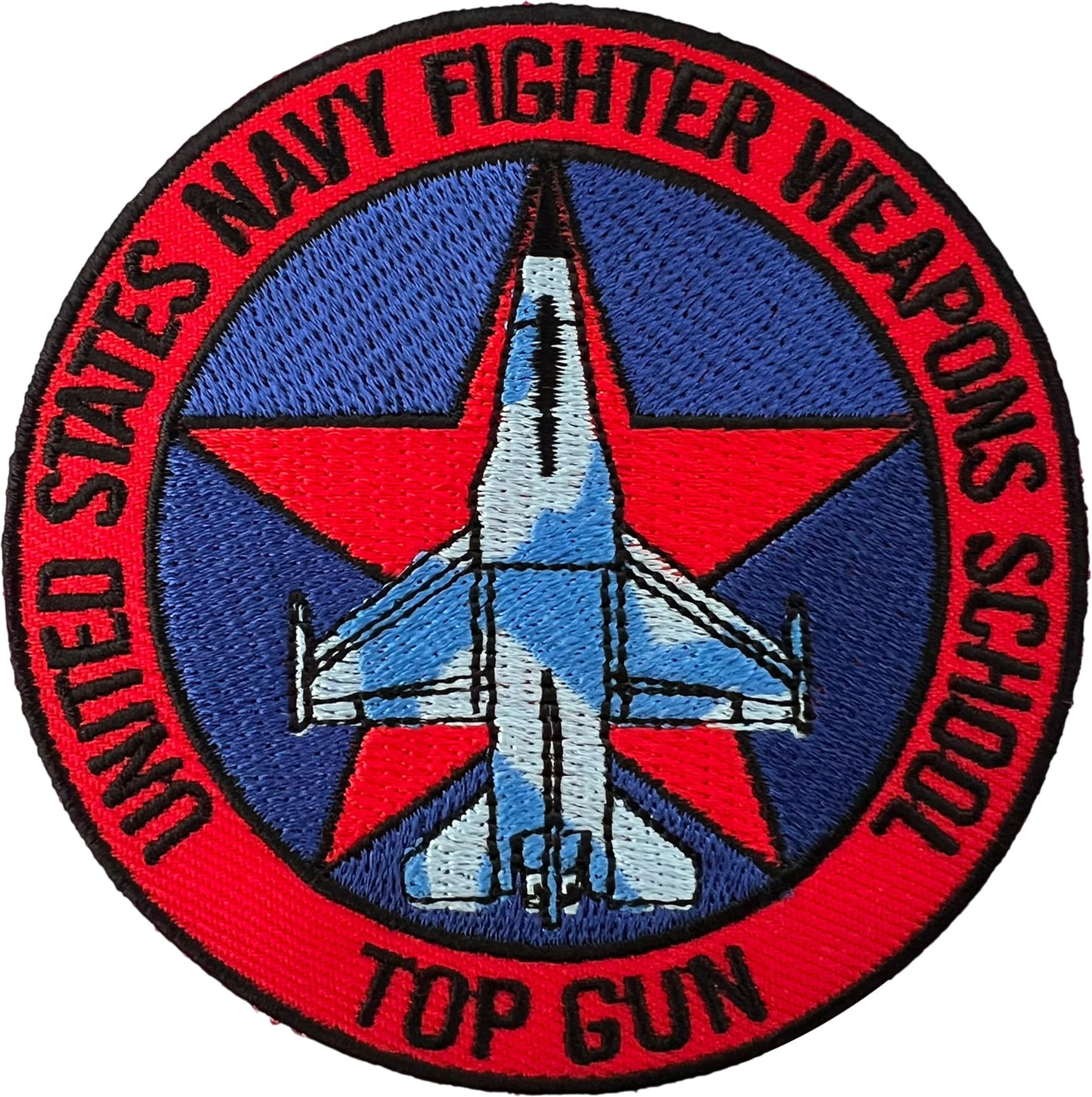 Maverick Patch Iron Sew On Embroidered Badge for Clothes Jacket T Shirt Bag United States Navy F14 Air Force Pilot Fancy Dress Costume