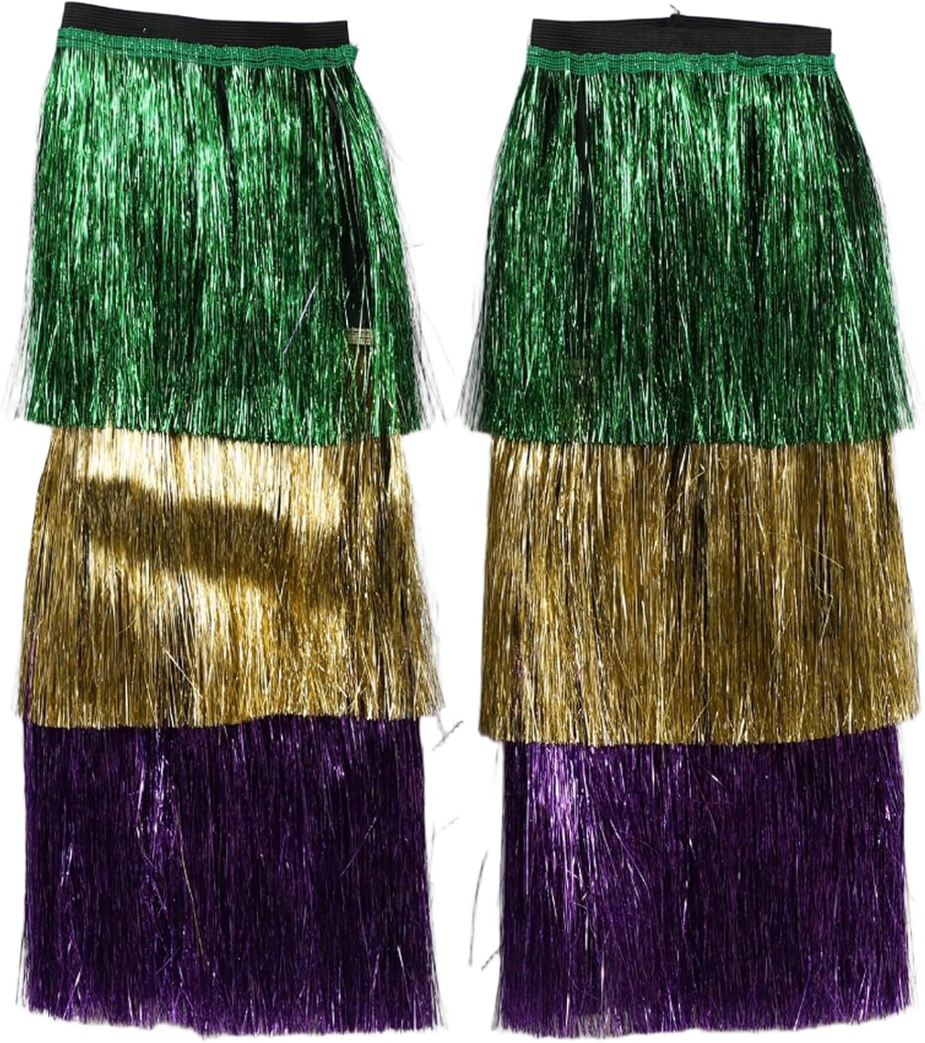Glitter Tinsel Leg Warmers Disco Fringe Stretch Boot Covers Dress Accessories For Mardi Gras