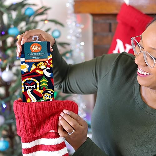 Vista 7 de Lavley Calcetines divertidos para amantes de las actividades al aire libre y más, regalos novedosos para hombres, mujeres y adolescentes