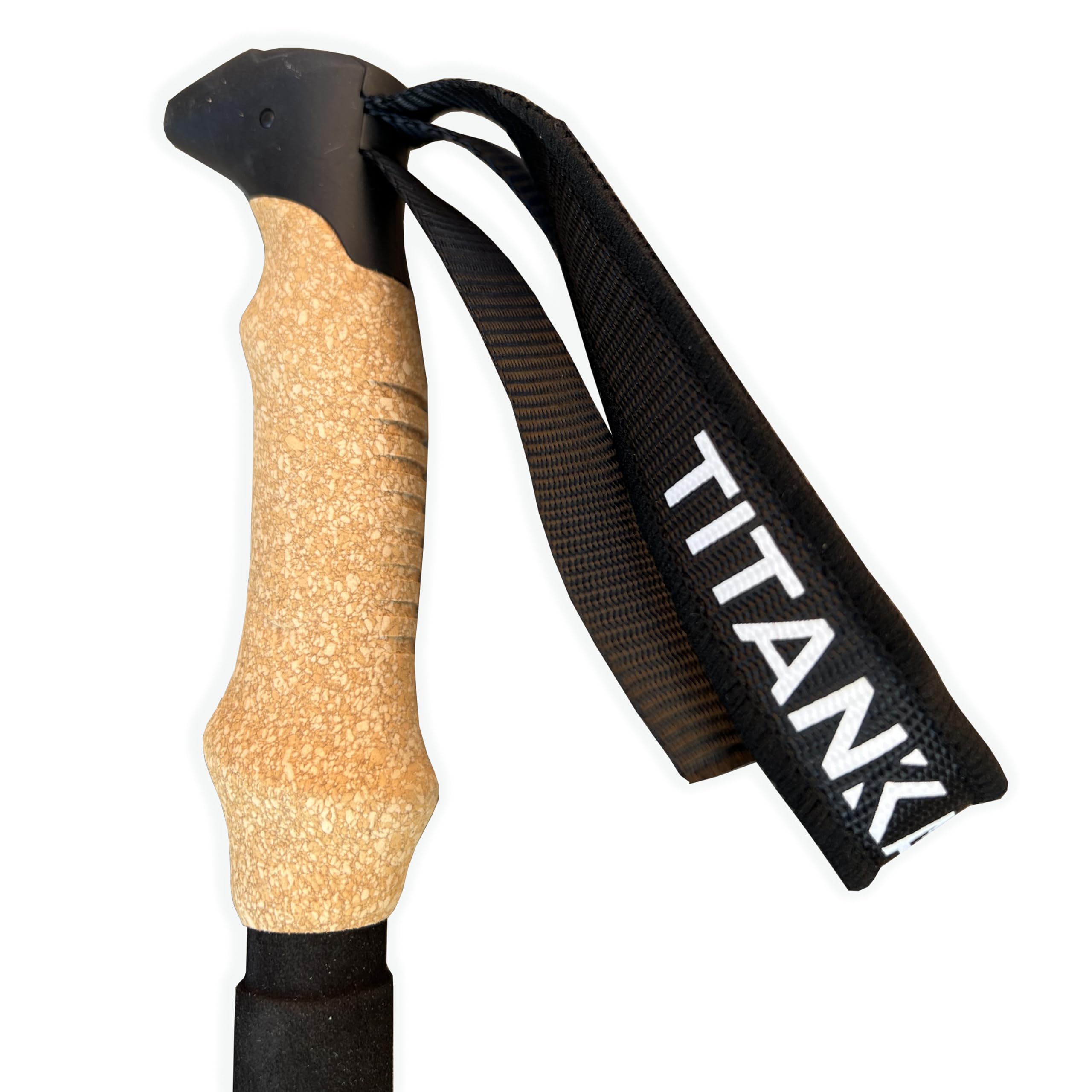 Bastones de senderismo para caminar – Bastones de senderismo con agarre de corcho para mujeres y hombres, bastones de marcha nórdica para personas mayores, ultraligeros, plegables, equipo de