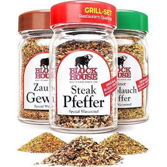 Block House Spices Set of 3