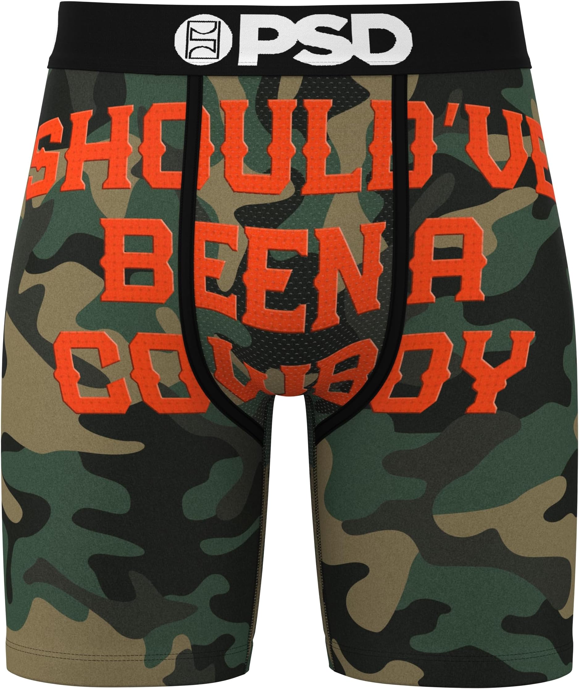 Underwear Men's Cowboy Boxer Brief, Multi, M