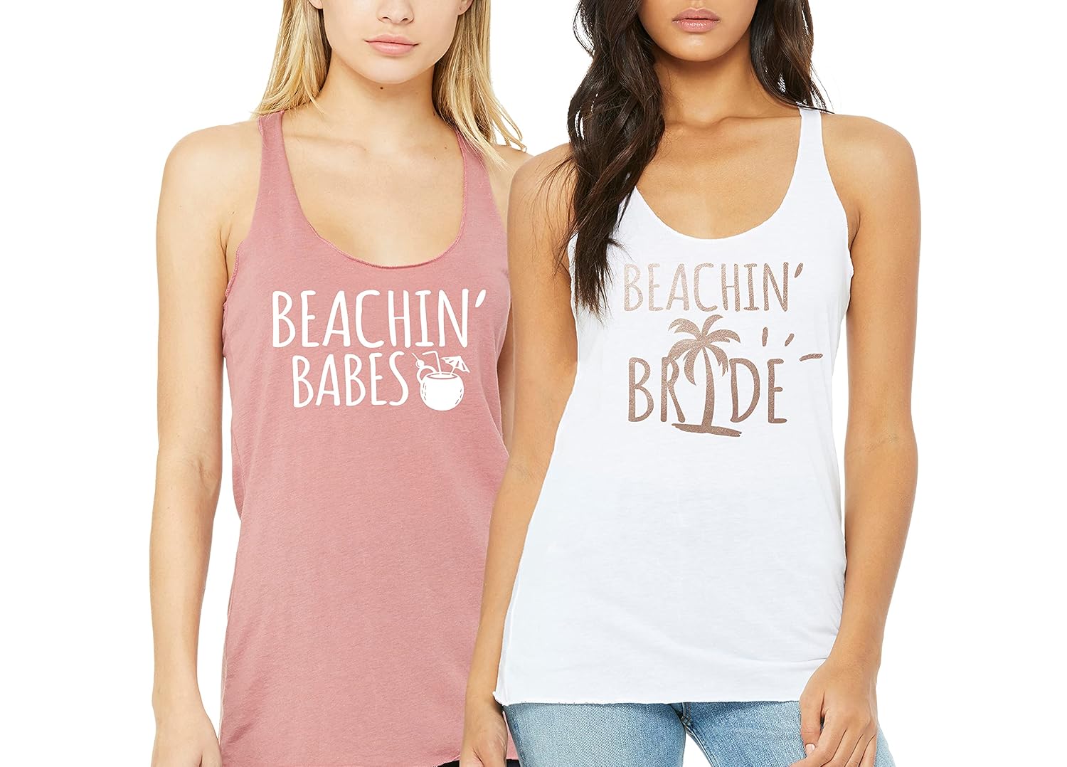 Beach Bachelorette Party Tanks, Beachin 