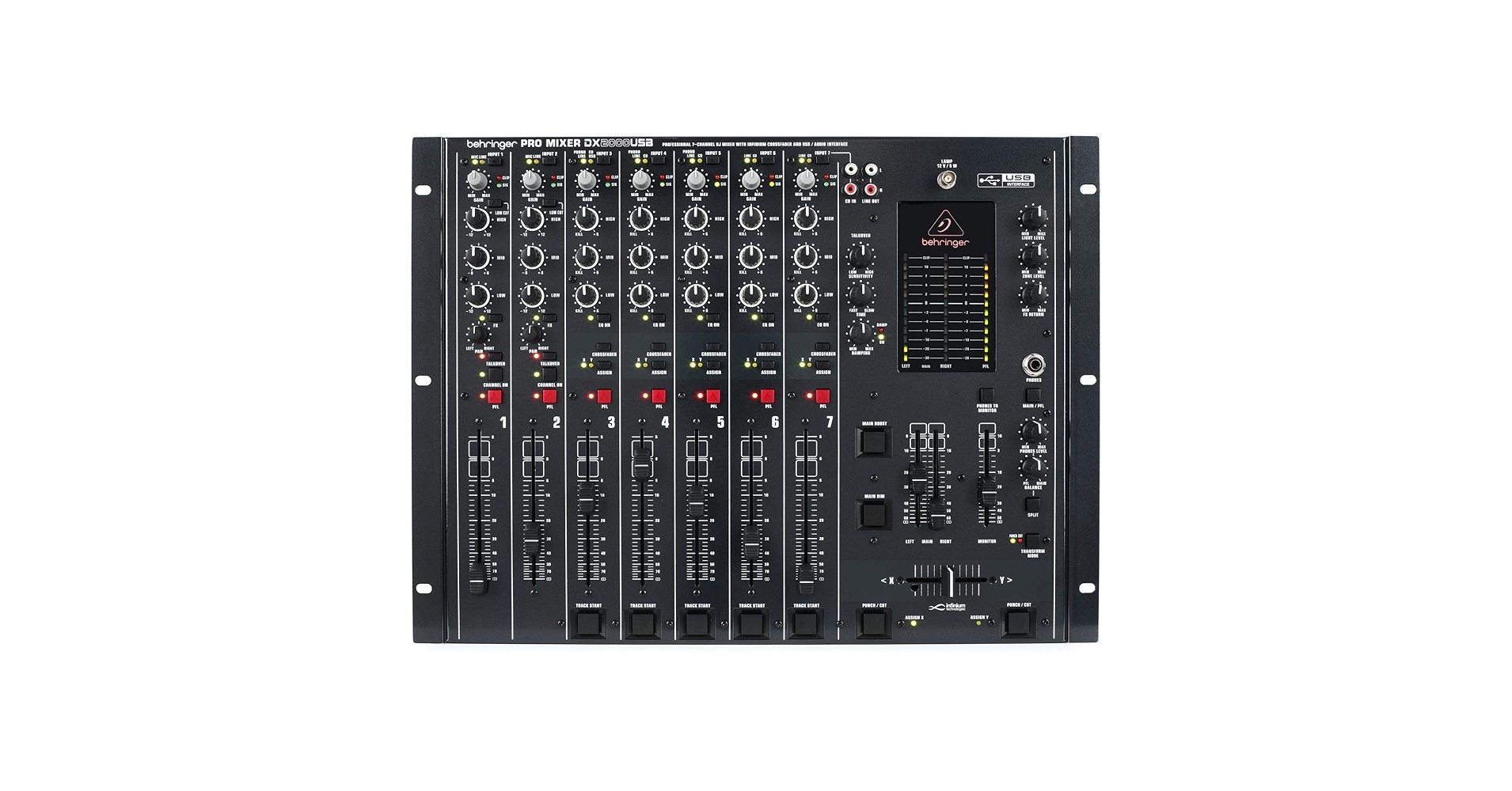 Amazon.com: Behringer PRO MIXER DX2000USB Professional 7