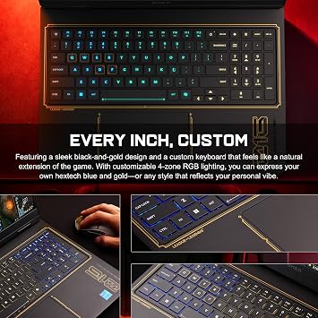 HP OMEN Gaming Laptop, RTX 5070, League of Legends Limited Edition, 16 WQXGA IPS 240Hz, Core i7-14650HX, 32GB RAM, 1TB SSD, 4-Zone RGB Backlit KB, HyperX Audio, Win 11 Home, Black