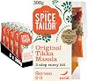 The Spice Tailor – Indian Curry Sauce Meal Kit, Original Tikka Masala, Vegetarian Friendly, 300 g Pack of 5