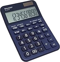 Vista 6 de Sharp EL-M335 Calculadora de escritorio extragrande de 10 dígitos con funciones de conversión de moneda, teclas de impuestos, porcentaje