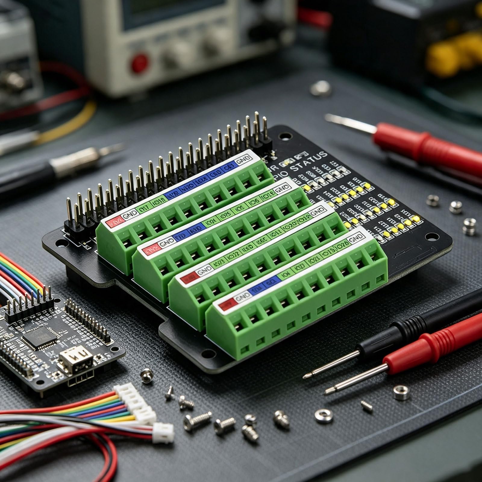 Scheda espansione con terminale a Vite GPIO con Header a 40