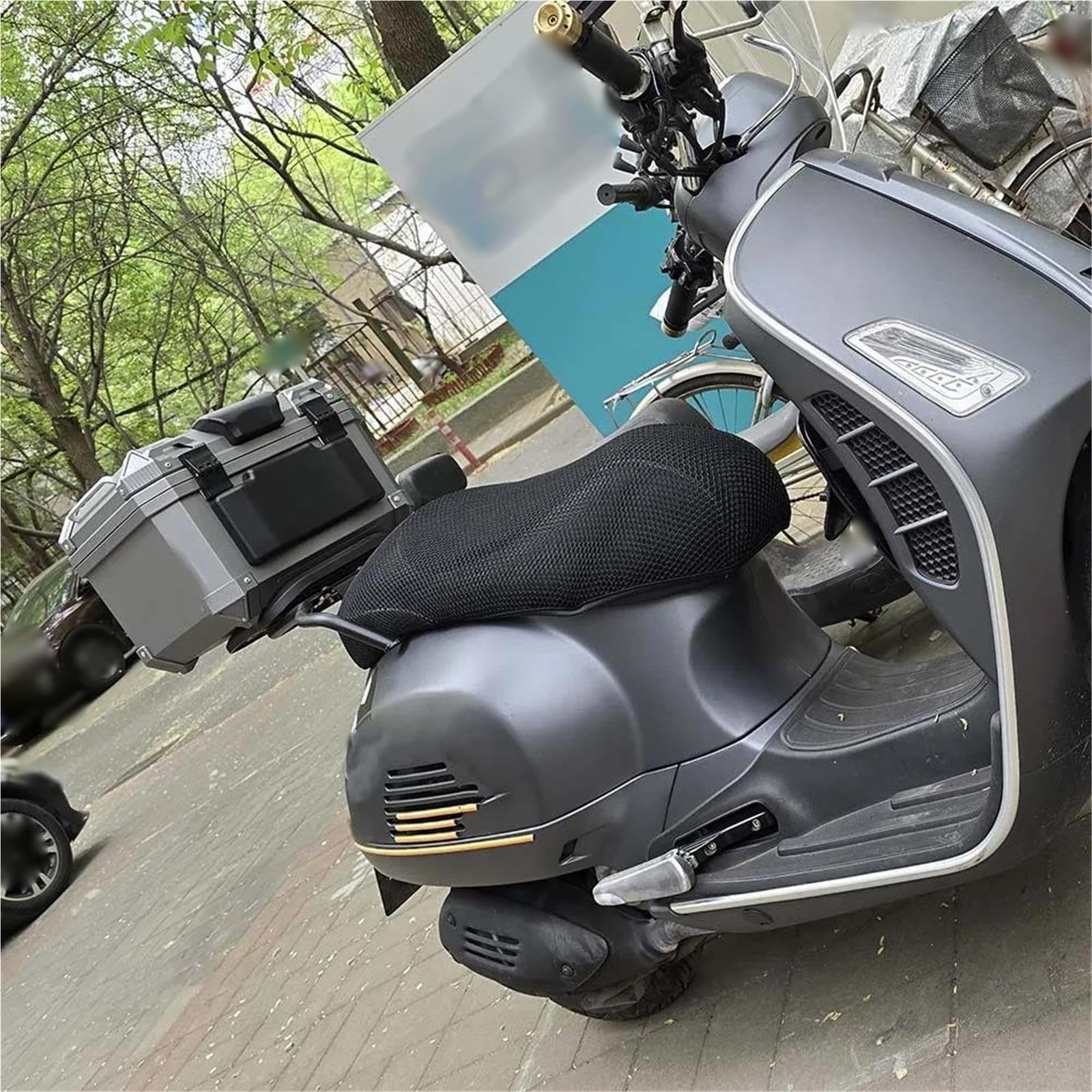 Per Per Vespa GTS 300 Super HPE 2023-2025 Fodera Cuscino Del Sedile Con Isolamento Termico In Rete Moto Cuscini di seduta