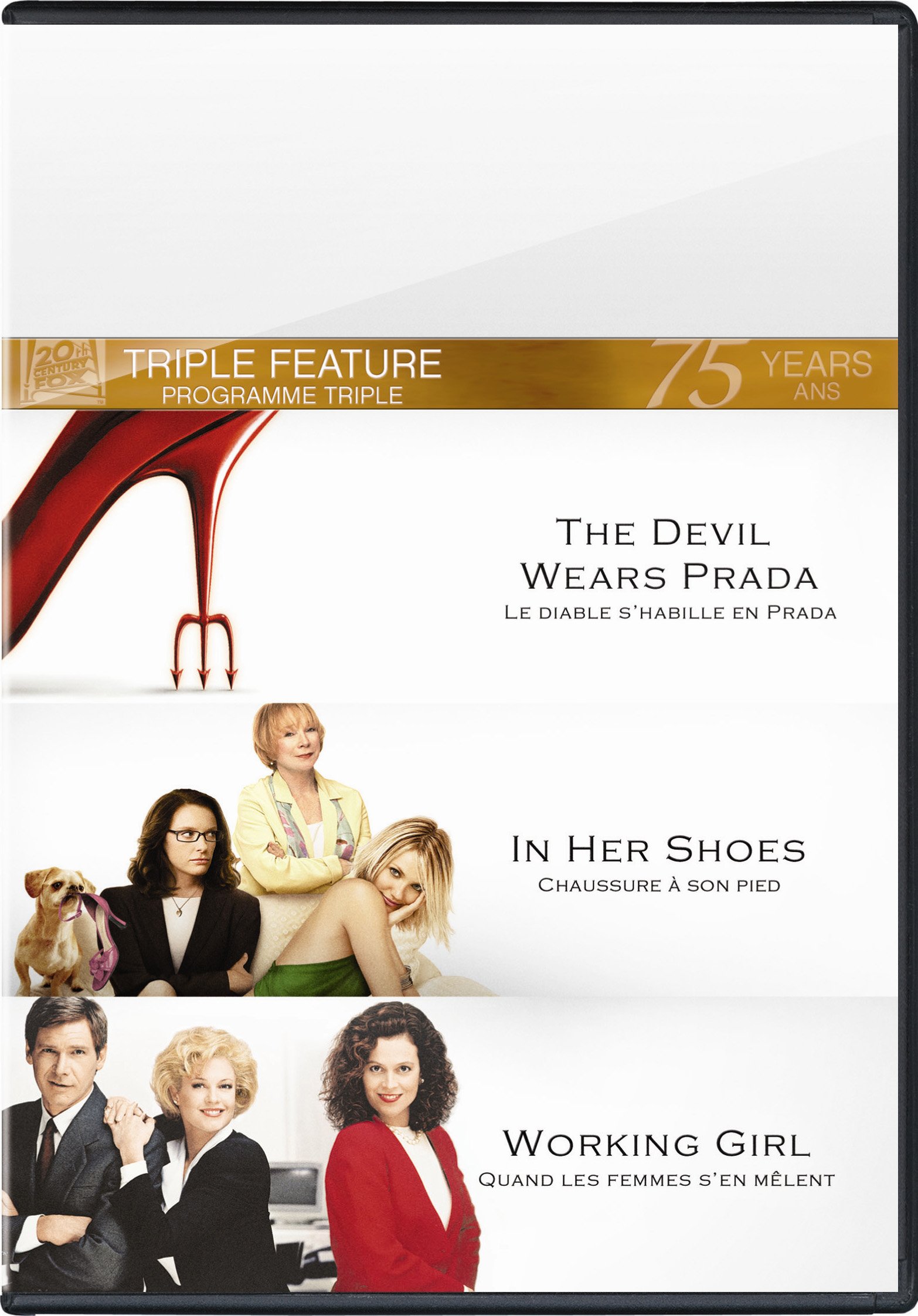 Devil Prada / Her Shoes / Working Girl [DVD]