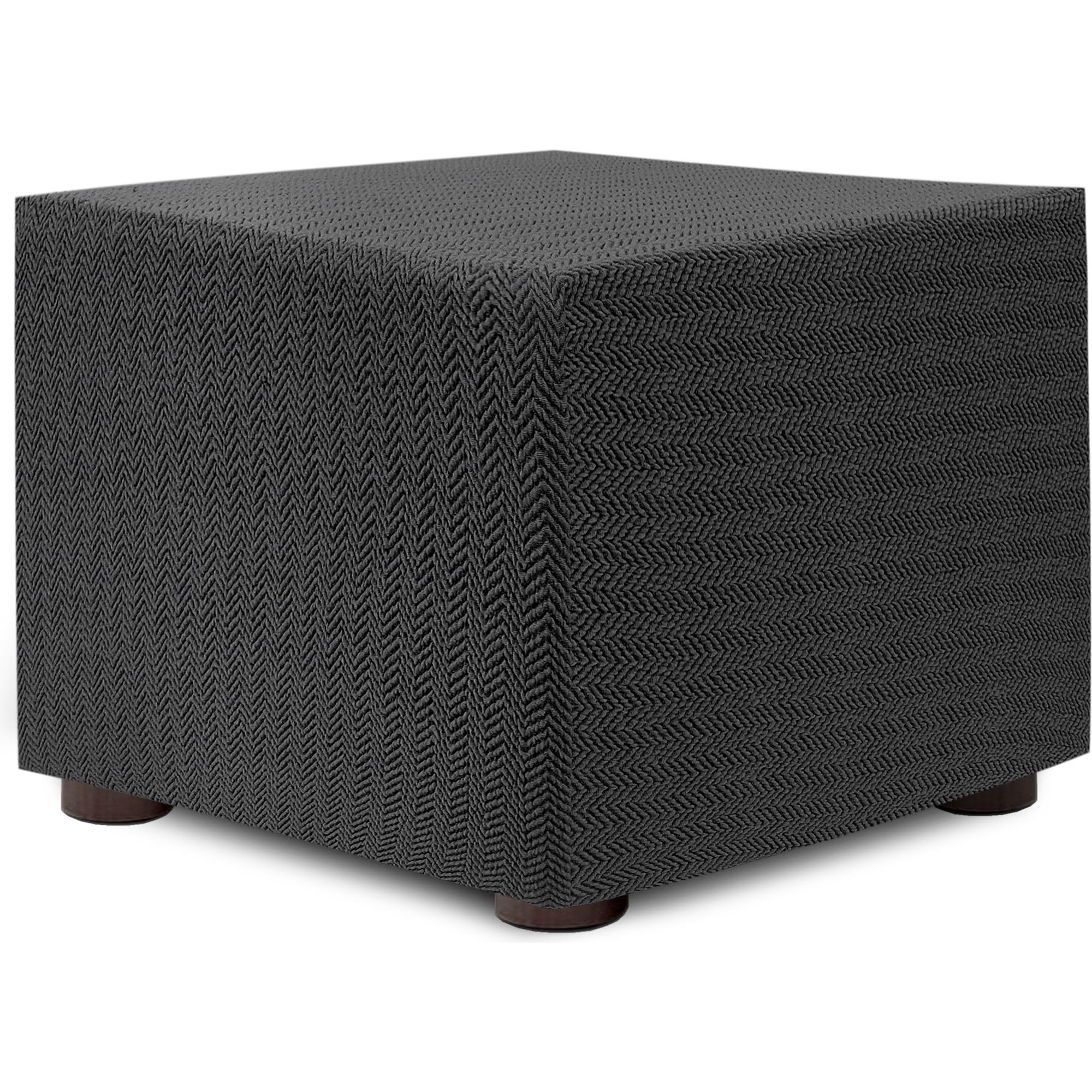 Housse pour pouf de salon carré 40x40 cm élastique pour sublimer votre décoration intérieure