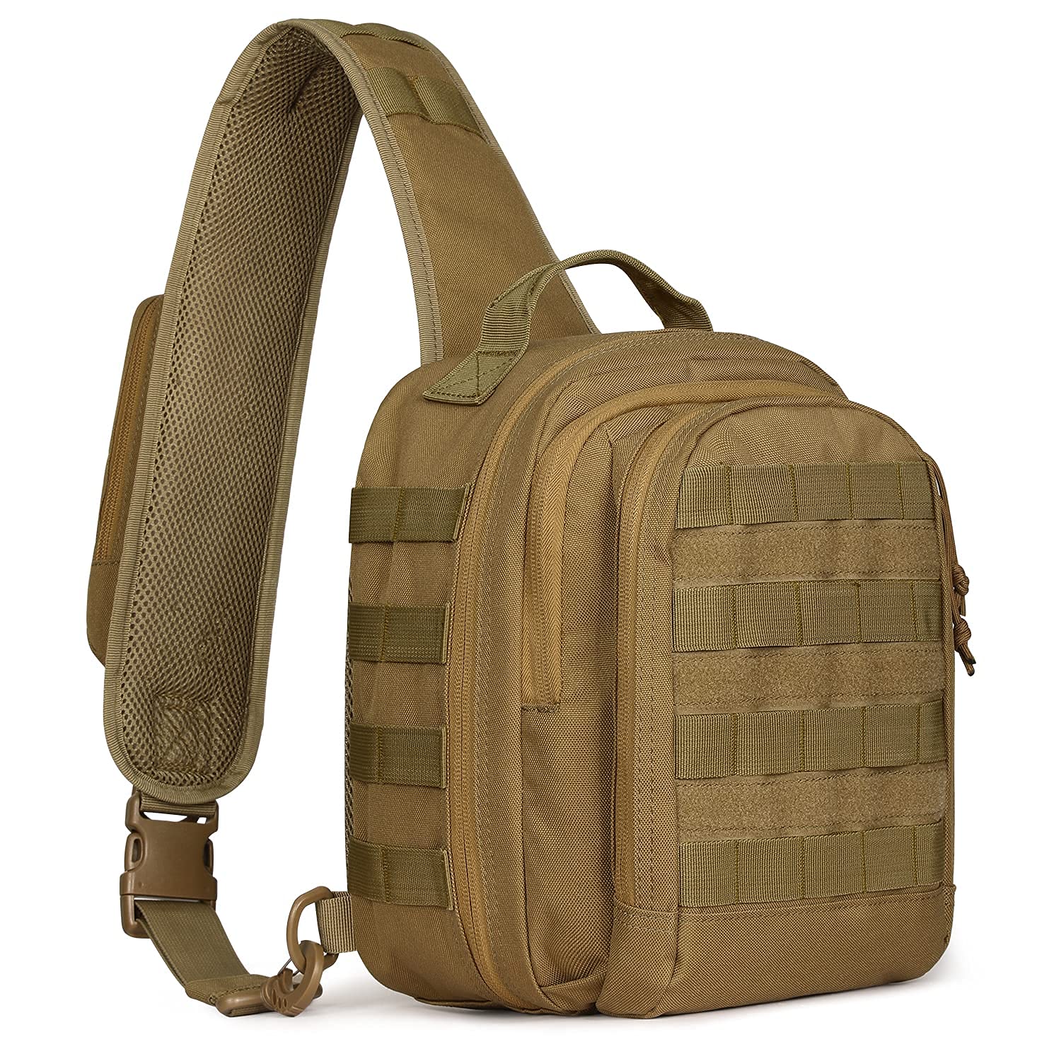 G4Free Tactical Sling Bag Backpack with Pistol Holster Military EDC