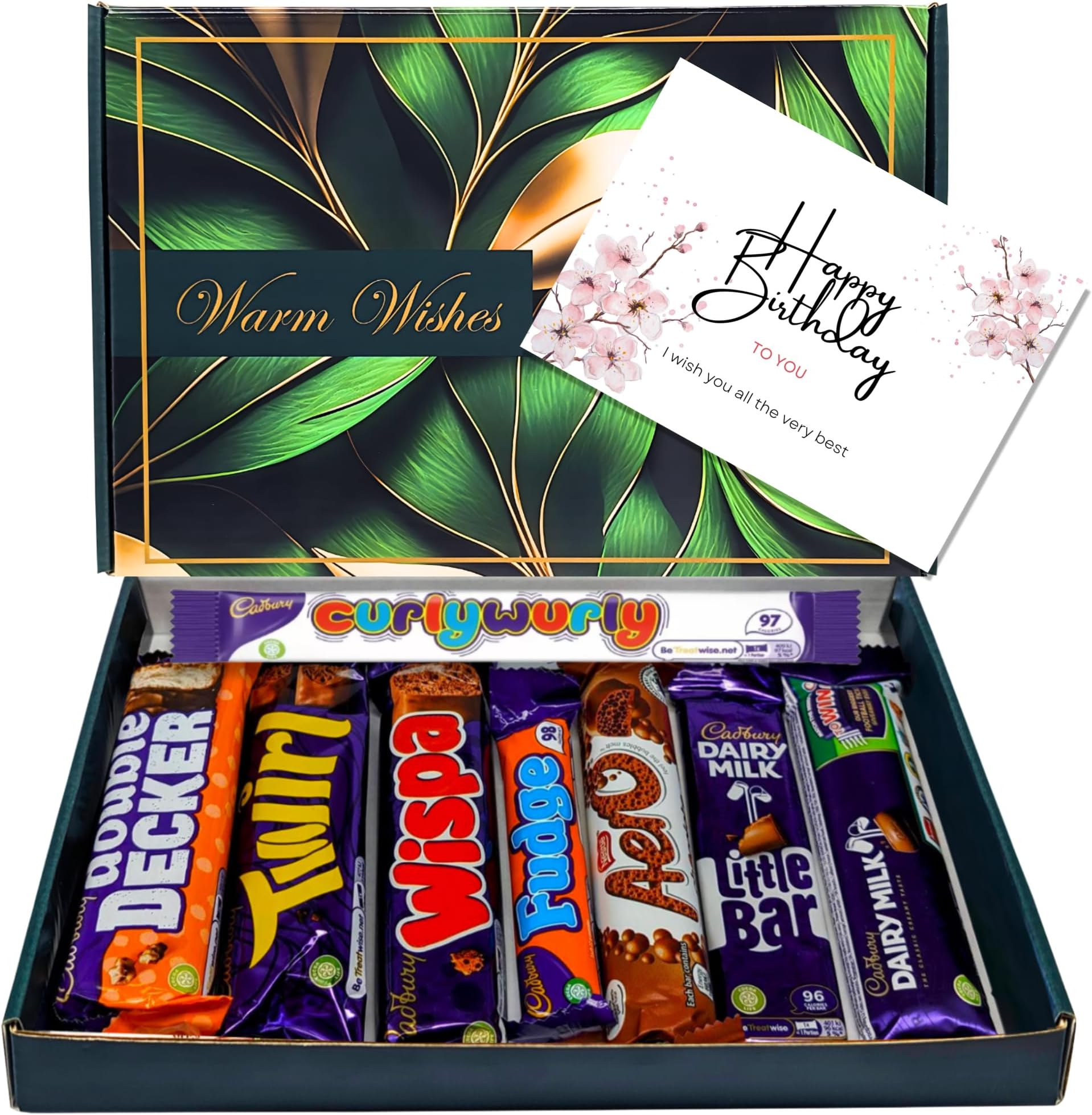 Chocolate Gift Box - Letterbox Hamper - For Kids - Him and Her (Happy Birthday - Luxury)