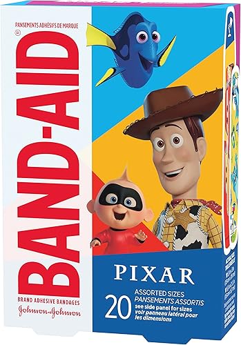 Miniatura 118 de Band-Aid Vendajes adhesivos de marca para cortes y rasguños menores, cuidado de heridas con personajes de princesas de Disney, vendajes divertidos