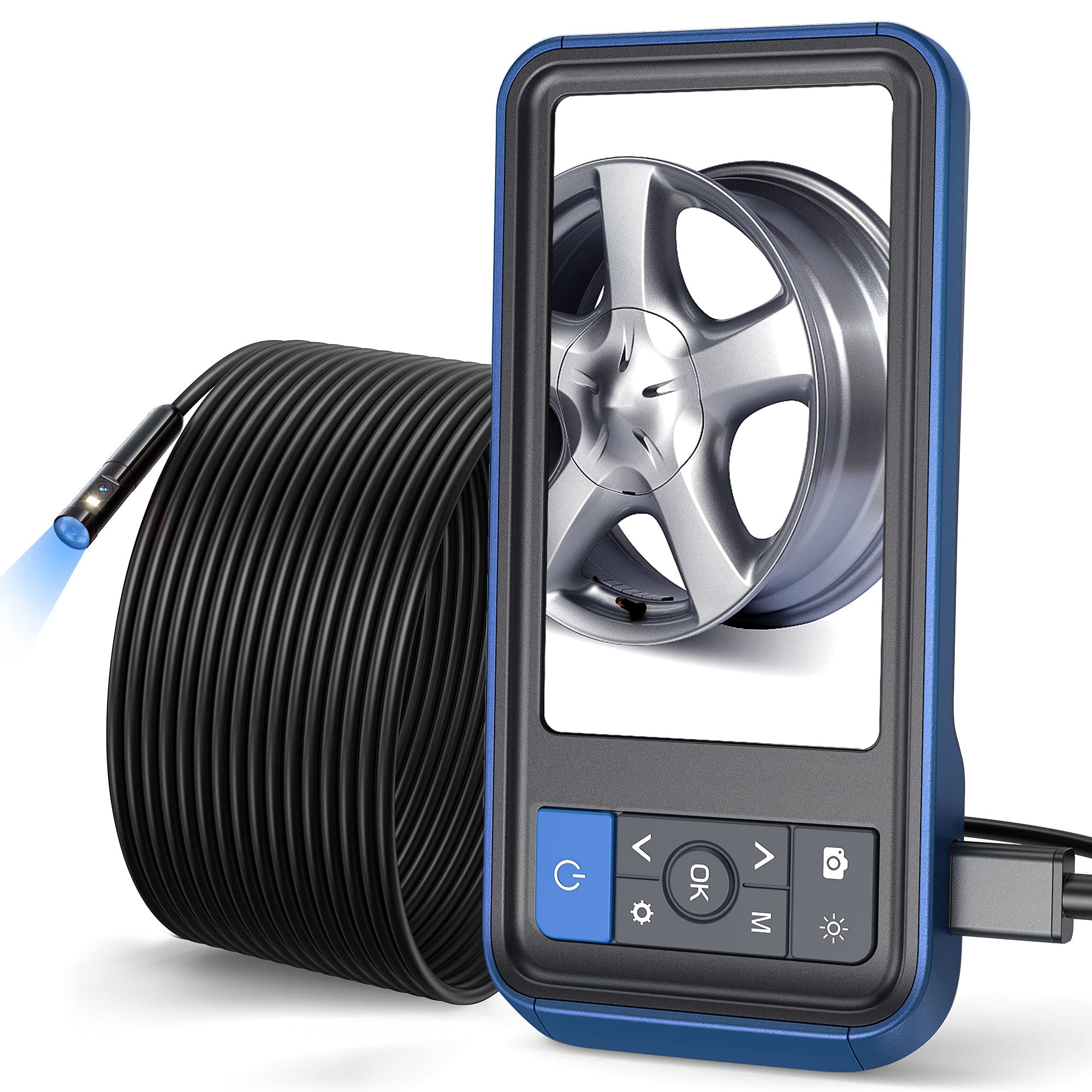 Buy Dual Lens Bore Inspection Camera with Light, Teslong Endo with IPS