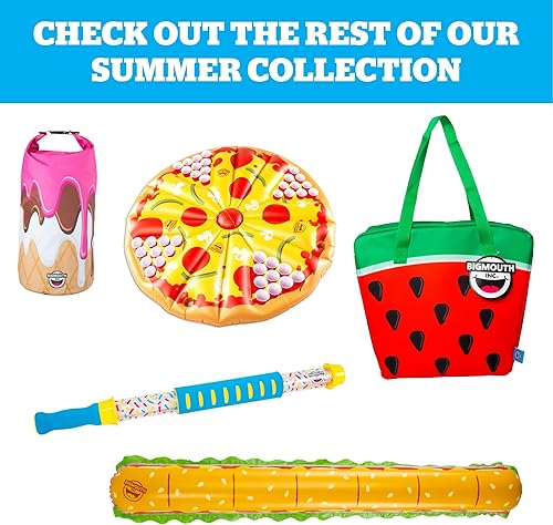 Miniatura 5 de BigMouth Inc. - Fideos inflables de cocodrilo, divertidos flotadores de fideos de piscina para niños y adultos, decoración ridícula de fiesta en la