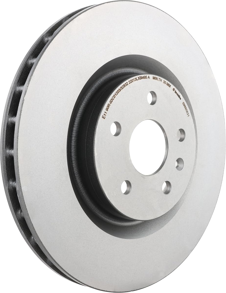 Brembo 09.8906.31 Pilar con revestimiento UV con ventilación del rotor del freno delantero CHEVROLET OE# 22798838
