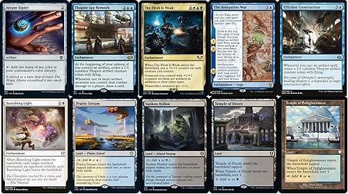 Miniatura 6 de Elite Commander Urza Artifacts - Esper - Azul negro y blanco - EDH - Urza, Artificio Jefe - 100 cartas - Custom Magic The Gathering Deck - Muy fuerte