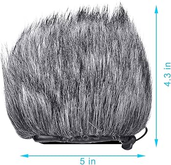 Amazon.com: SUNMON H5, H6 Windscreen Microphone Wind Muff fits for