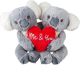 VFM - Koala Valentines Soft Toy You and Me Couple Koala Plush Toy 20cm X 18cm