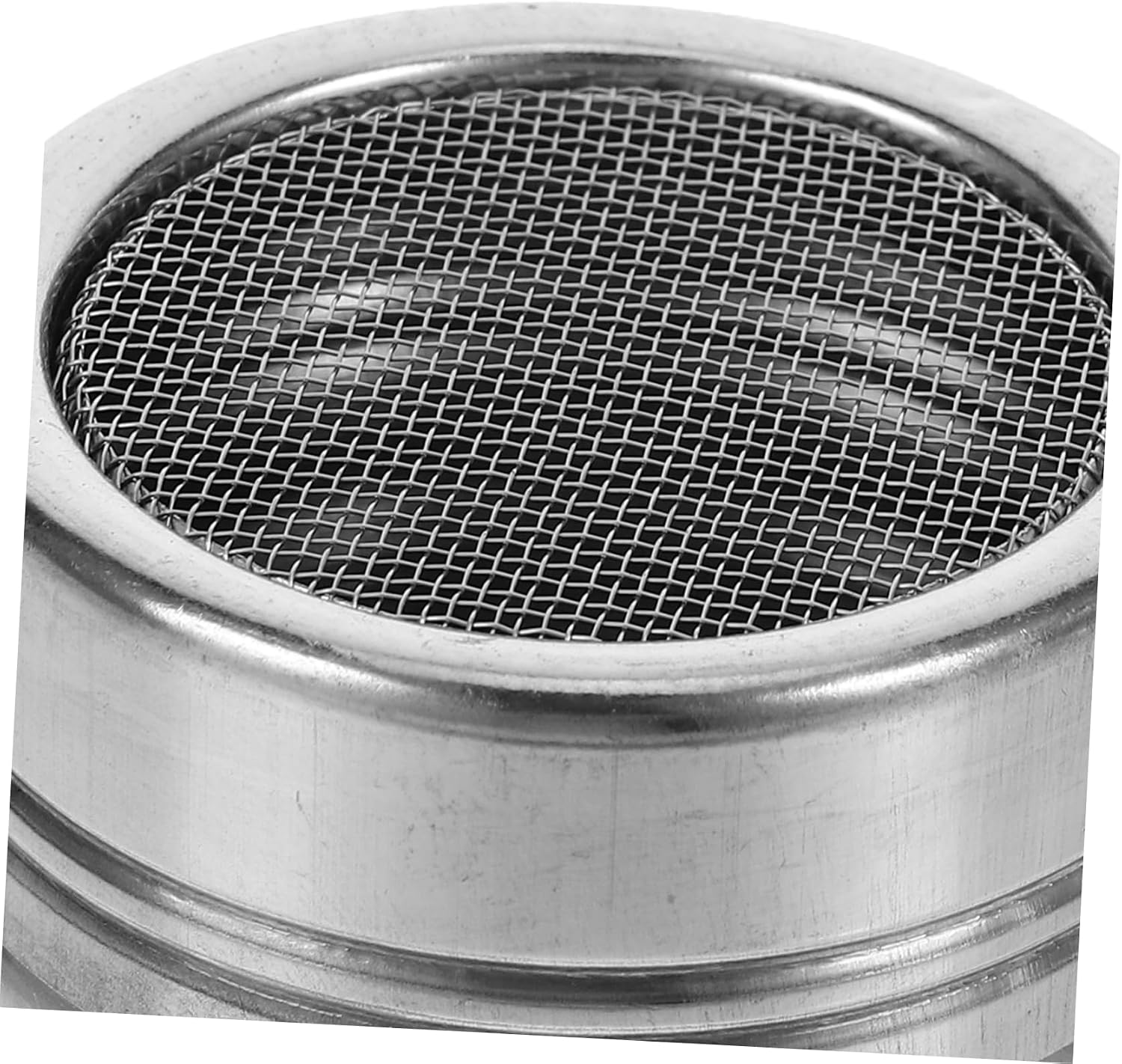 PRETYZOOM 2sets Cooking Shaker Sifter Lid Shaker Flour Sifter Steel Powder Sugar Easy to Clean Size s Essential Kitchen Accessory 3pcs*2 Random Color