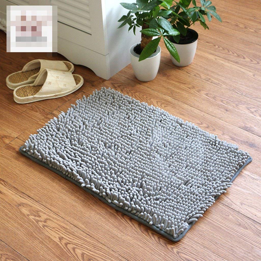 Matelas porte en chenille GZ 100x120 cm tapis de chambre anti-dérapant