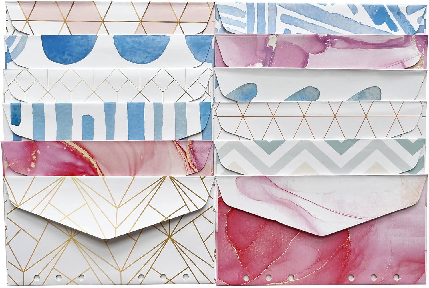 Master Your Budget with These 12 Pcs A6 Cash Envelopes!