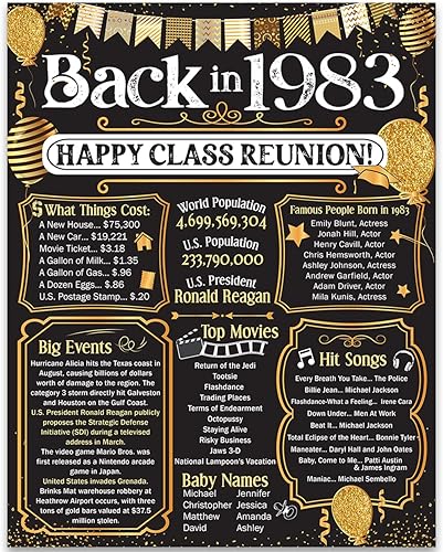 Miniatura 533 de Lone Star Art 66ª Reunión de Graduados (Sesenta y seis) Decoración en Oro - Recordando El Año - Clase de 1959 - Póster Sin Marco de 11x14 - Globos