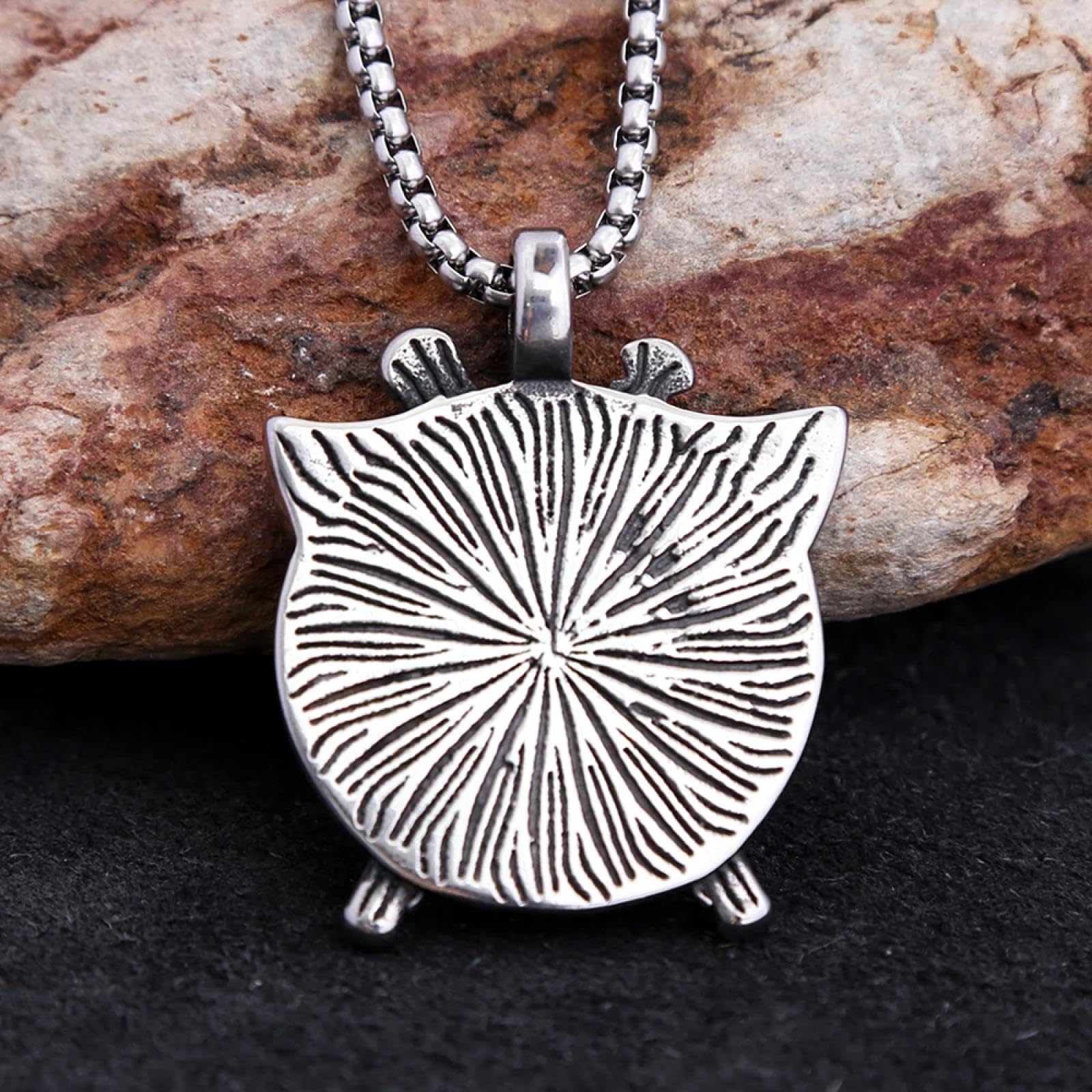 SiVaji Naszyjnik wisiorek łańcuszek mężczyźni kobiety biżuteria vintage naszyjnik wikingów mężczyźni chłopcy naszyjniki amulet