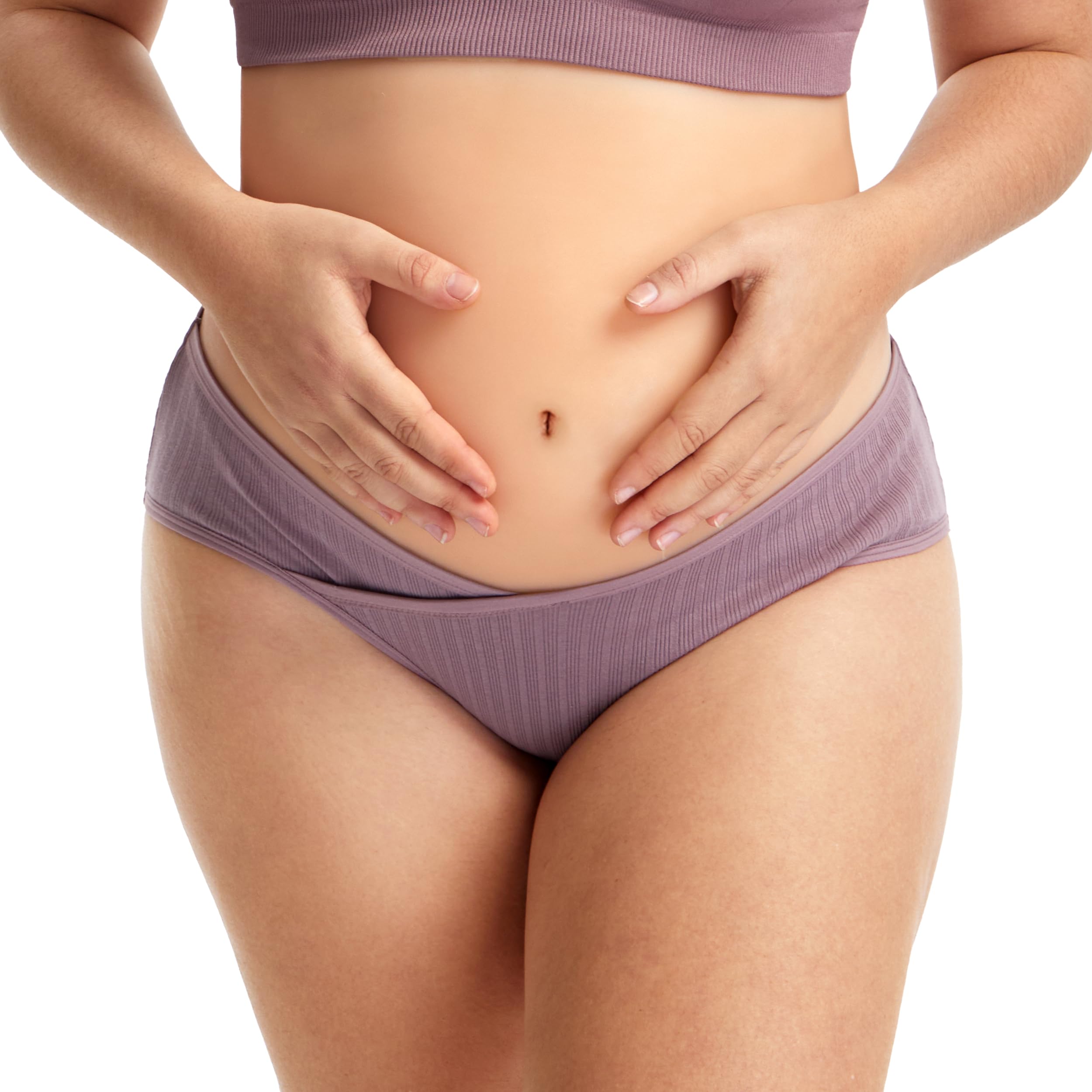HBselect 6er Unterhosen für Schwangere Umstandsmode Hösschen Damen Unterwäsche aus Baumwolle Schwangerschaft Postpartum Slip