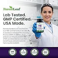 Vista 4 de ForestLeaf DIM Supplement - 300mg DIM Estrogen Supplement for Women/Men - Diindolylmethane with BioPerine Black Pepper - Support for Detox