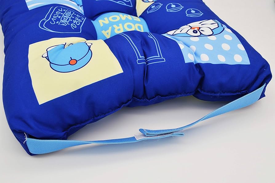 Amazon.co.jp: MORIPiLO ドラえもん 子供 座布団 (ひみつ道具ネイビー