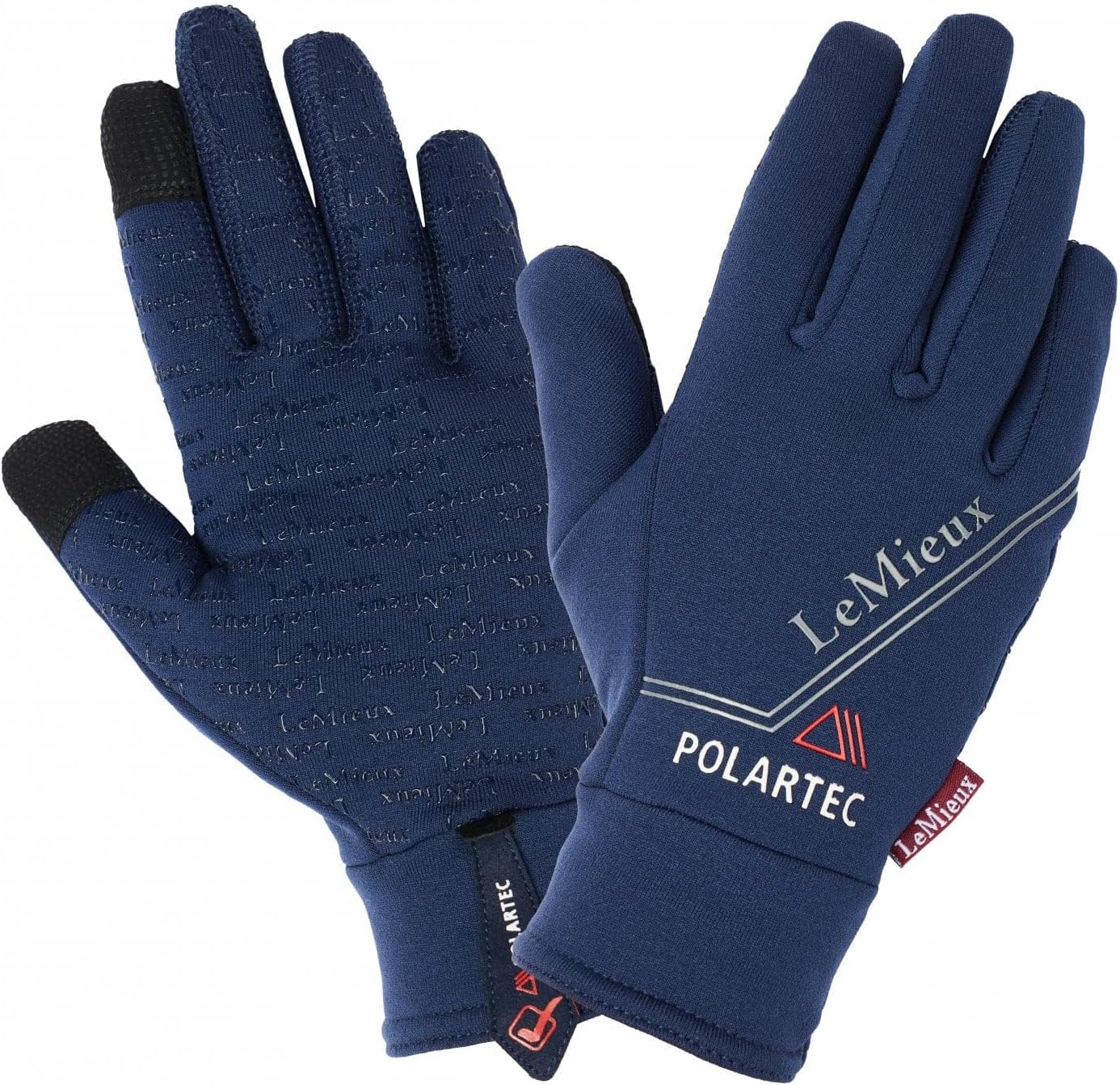 LeMieux Polartec Gloves - Perfect Winter Gloves - Power Grip Silicone -