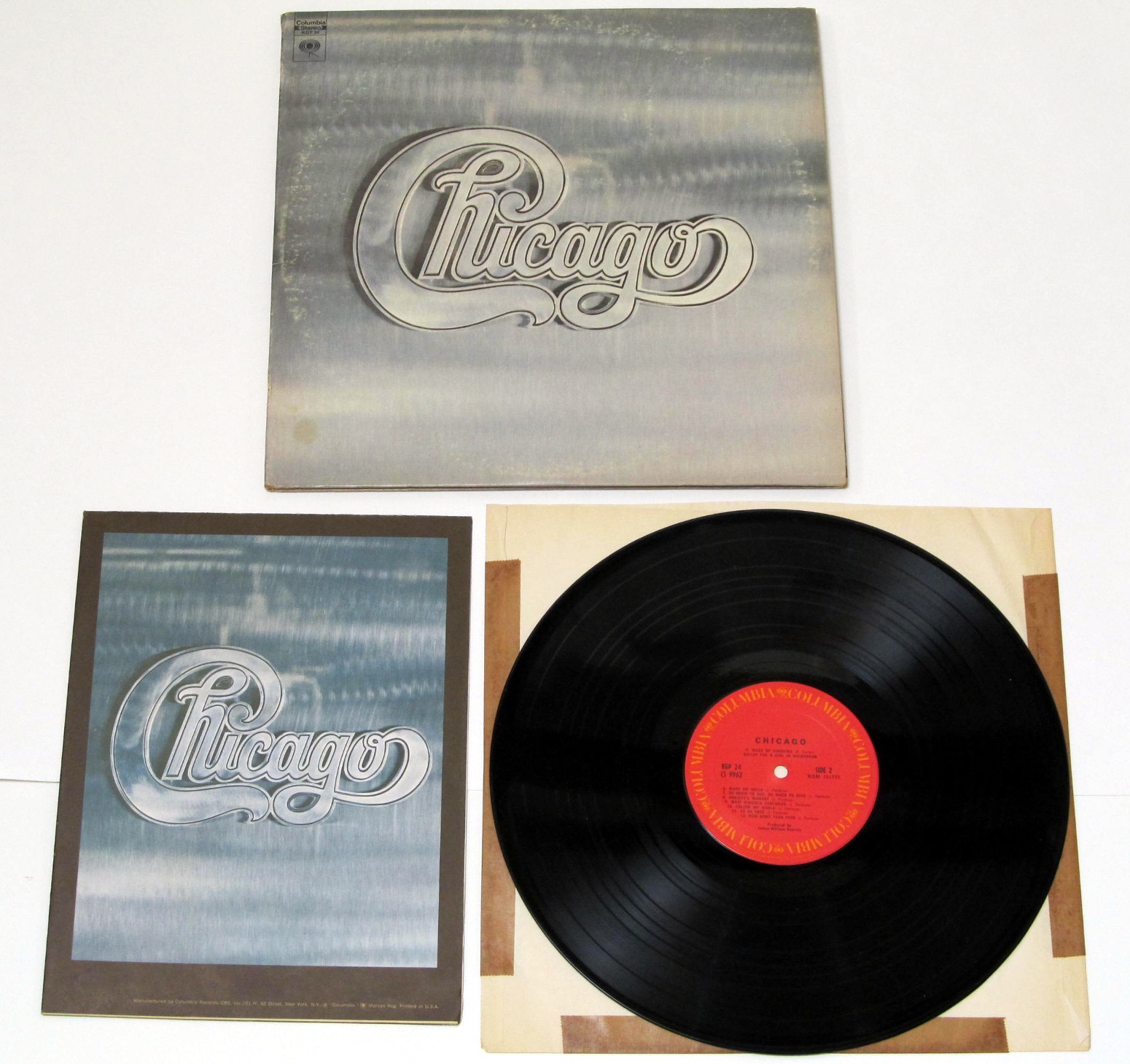 Amazon.com: CHICAGO (aka CHICAGO II) - Columbia Records 1970