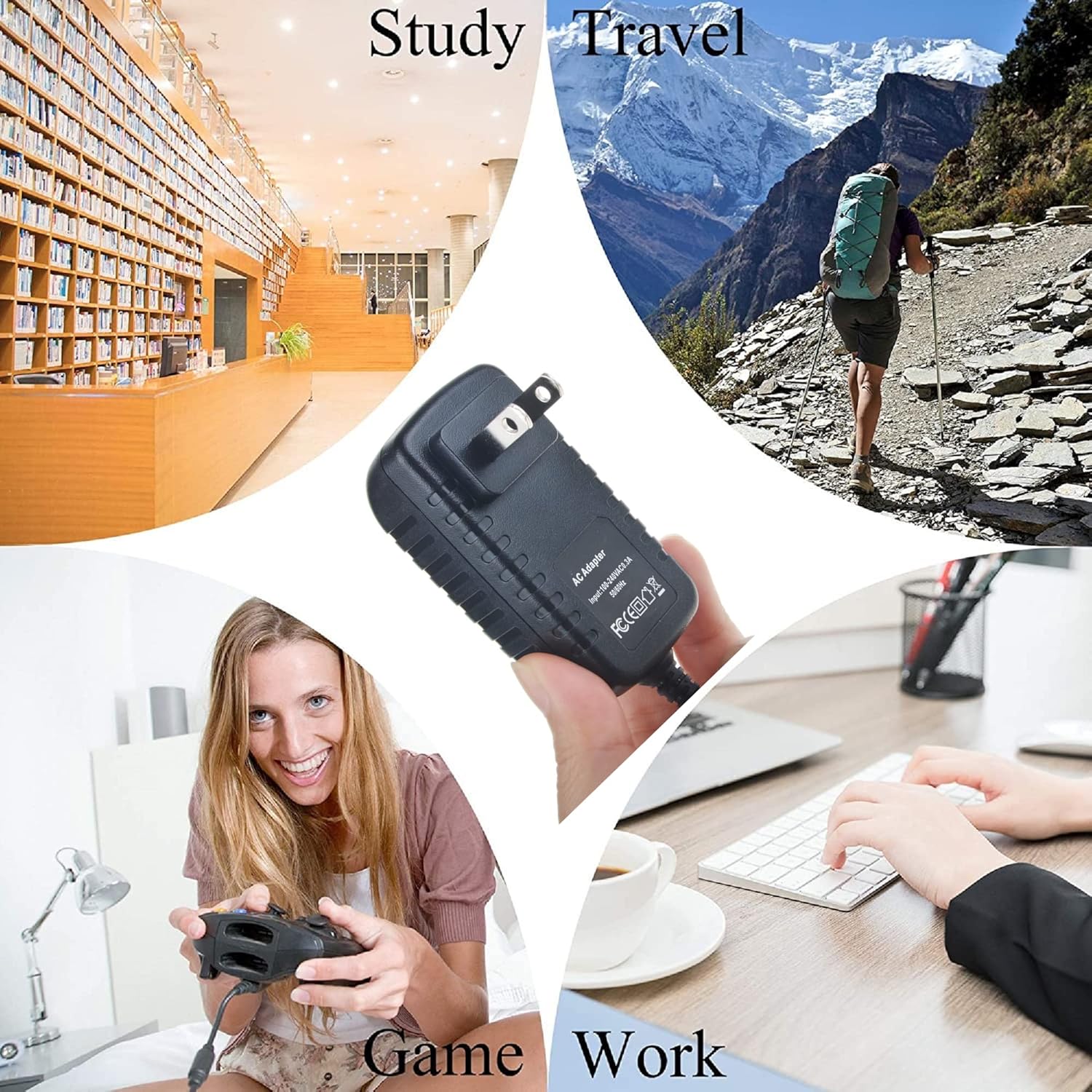 48V AC Adapter for Mitel 5212 5224 5312 PoE IP Phone Part# 50004890 50005847 PSU