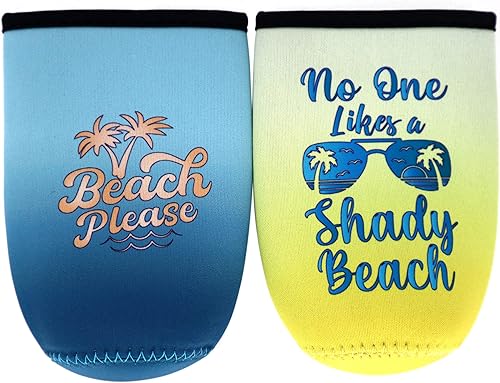 Miniatura 4 de Regalos de playa para mujeres, accesorios de playa imprescindibles para vacaciones, regalos pequeños con temática de playa para mujeres, 16 onzas de