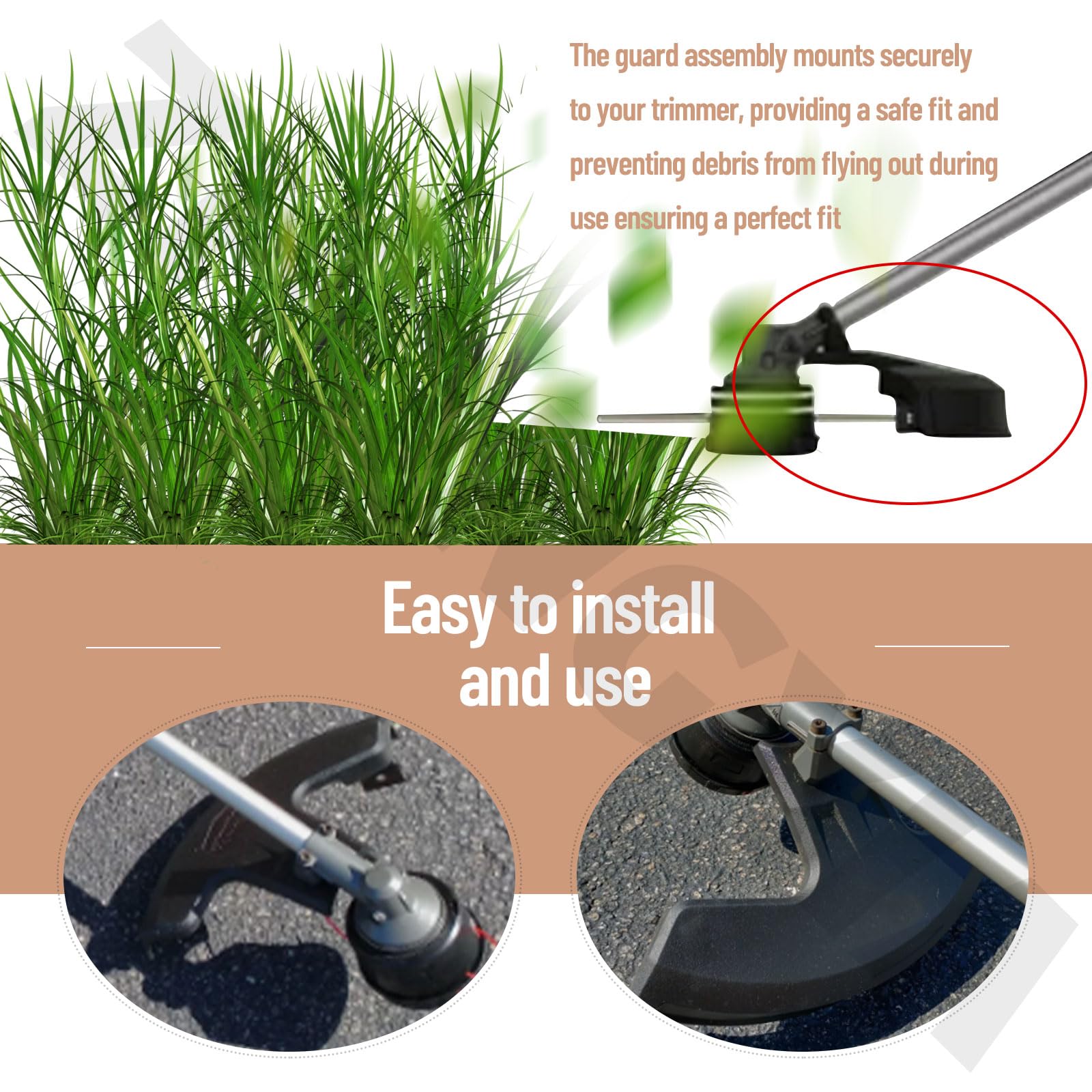 Amazon.com: ZHONGXIA 14-32-0012 String Guard Assembly Compatible