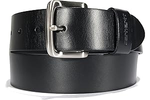 Carhartt Men's Bridle Leather Casual Belt
