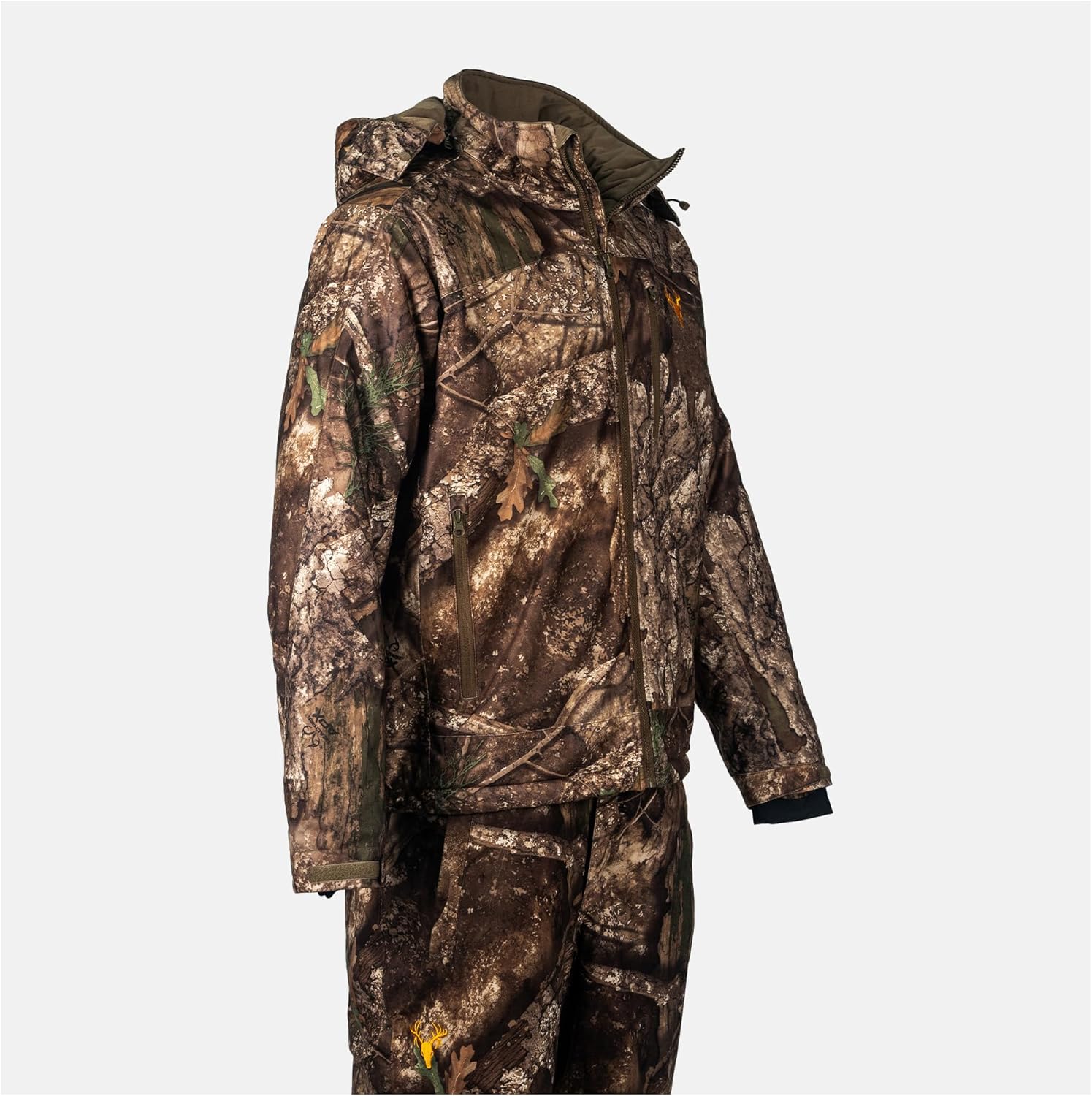 HOT SHOT Men’s Insulated Camo Hunting Parka, Waterproof Jacket, Versatile Camouflage Hunting Clothes for Men