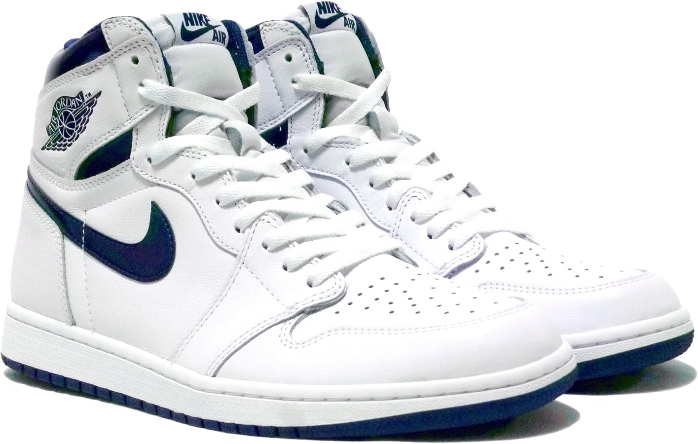 Amazon | 【ナイキ】 NIKE AIR JORDAN 1 RETRO HIGH OG “METALLIC NAVY 