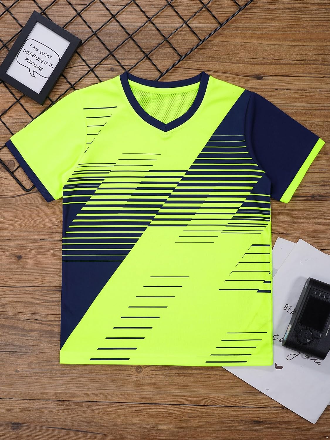 YiZYiF Kids Boys Girls Sport Gym Workout Shirts Soccer Jerseys Team Uniforms Short Sleeve Football Athletic Top