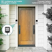 Vista 7 de Transformador de timbre 18V500mA - Adaptador de corriente para timbre de video para Ring Video Doorbell Pro y Ring Video Doorbell 2, compatible
