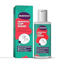 Evereve Menstrual Cup Wash with Aloe Vera 100 ml, menstrual cup cleaner, safe