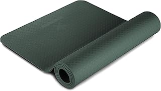 BODYMATE – mata do jogi PREMIUM rozmiar 183 x 61 cm, grubość 6 mm – bez substancji szkodliwych, ftalanów, BPA, metali ciężkich – mata treningowa do fitnessu, jogi, pilatesu, treningu funkcjonalnego